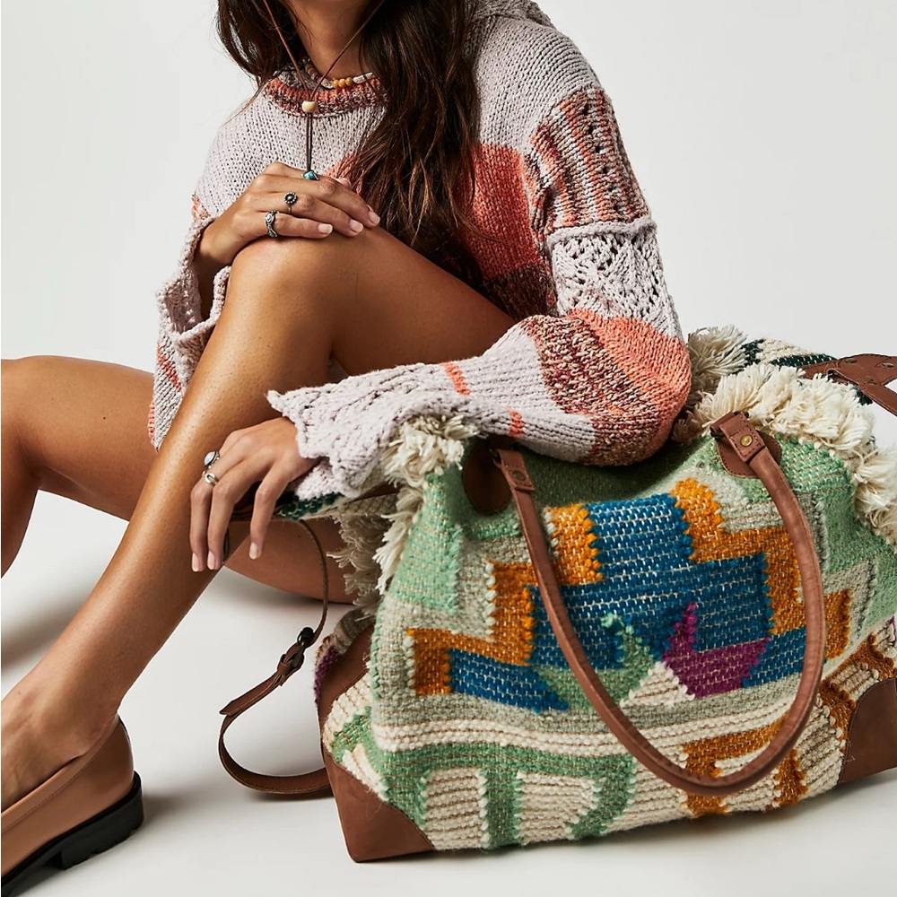 Free People Quick Trip Weekender Travel Bag -NEW with tags (never used)